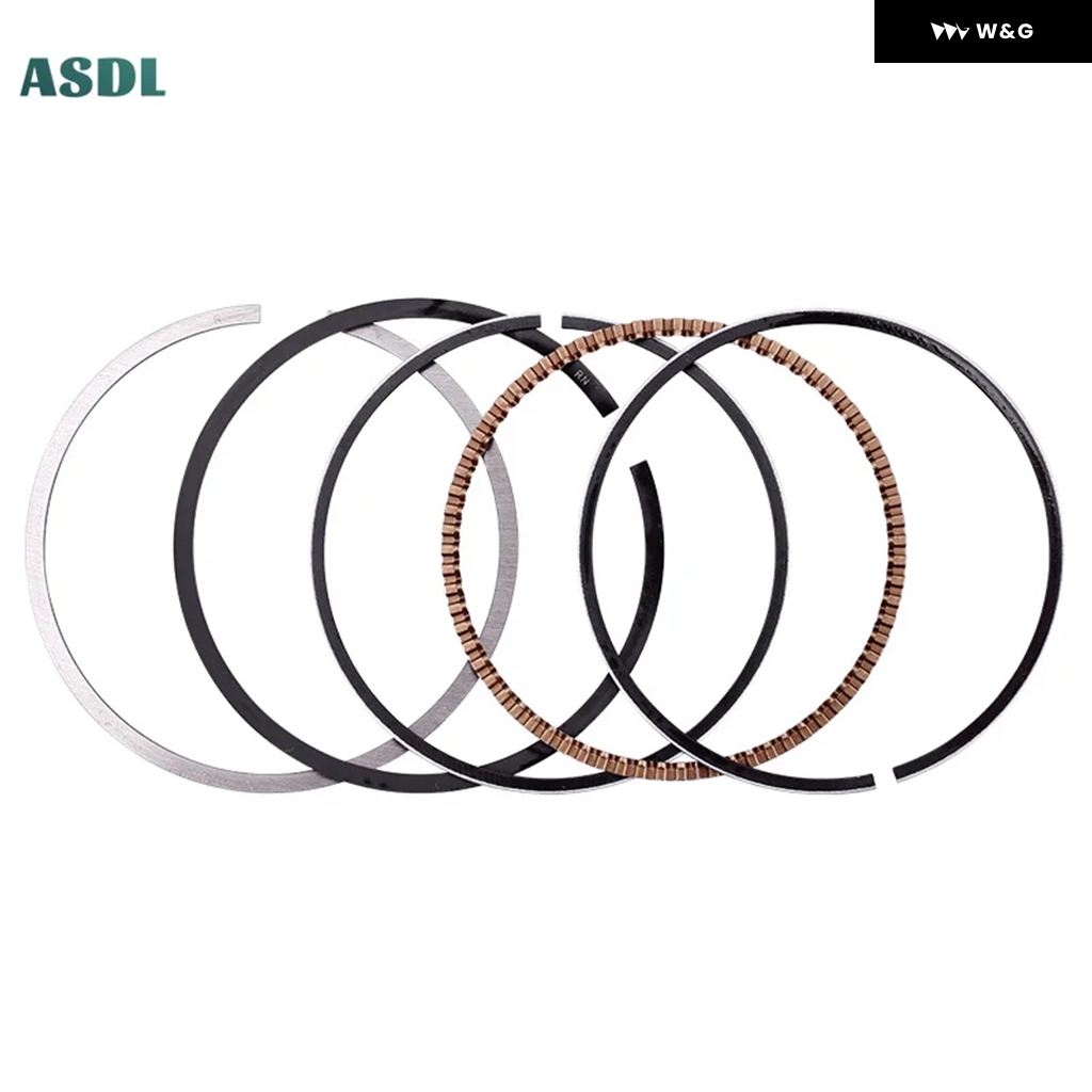 並行輸入品4個 48.5MM 48.75MM 49MM 49.25MM 49.5MM STD 0.25 0.5 0.75 1.0 オートバイ バイク エンジン ピストンリング ホンダ 13011-KAZ-004の画像
