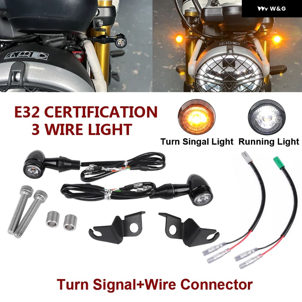 並行輸入品スクランブラー 400X LED ウィンカー フローティングライトスピード 400 2025 オートバイ バイク アクセサリー 点滅 インジケーター ウィンカ_3