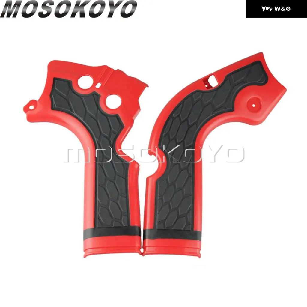 並行輸入品モトクロス ダート オートバイ バイク レッド フレーム ガード ホンダ CRF250R CRF450R CRF 250R 14 -16 CRF 450R 13-16 エンデューロ プロテの画像