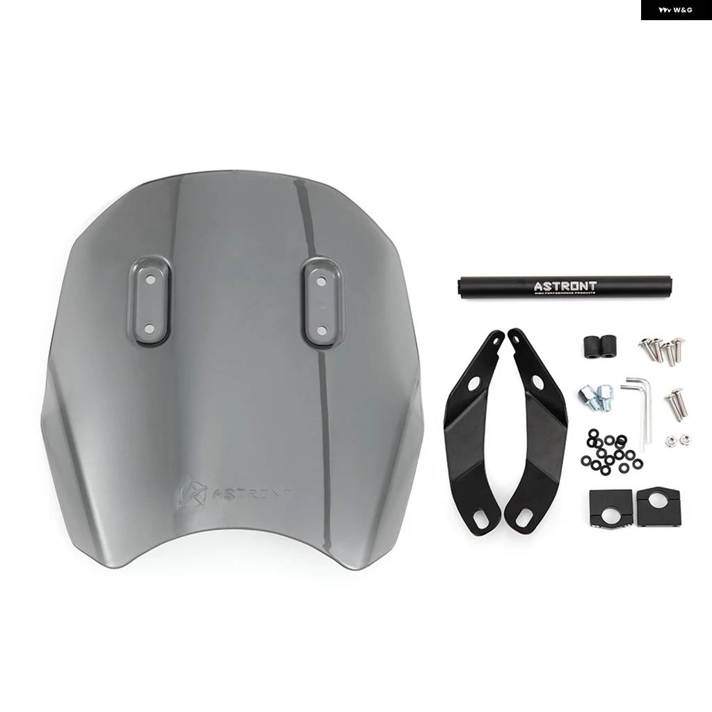 並行輸入品ほとんど オートバイ モデル用 調整式 フロントガラス リアミラー ホルダー り フロントガラス_1