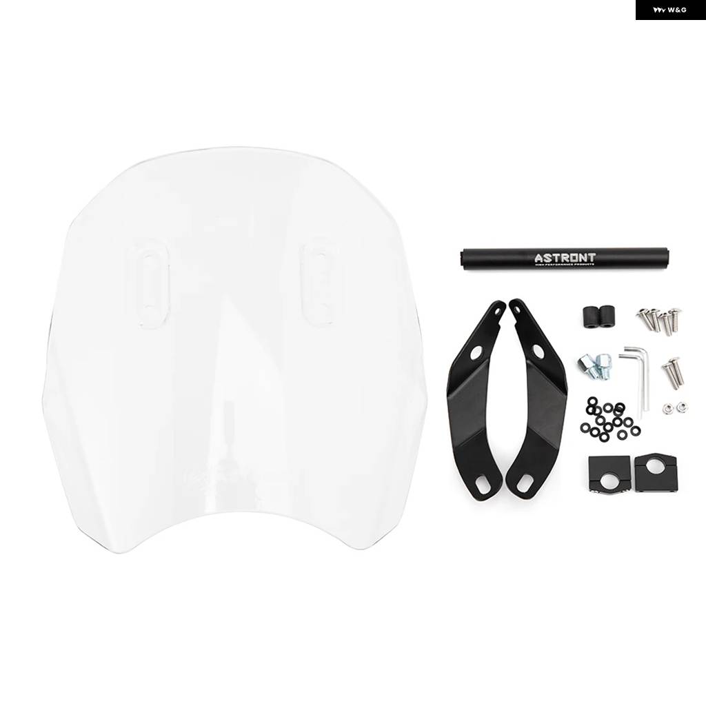 並行輸入品ほとんど オートバイ モデル用 調整式 フロントガラス リアミラー ホルダー り フロントガラス_2