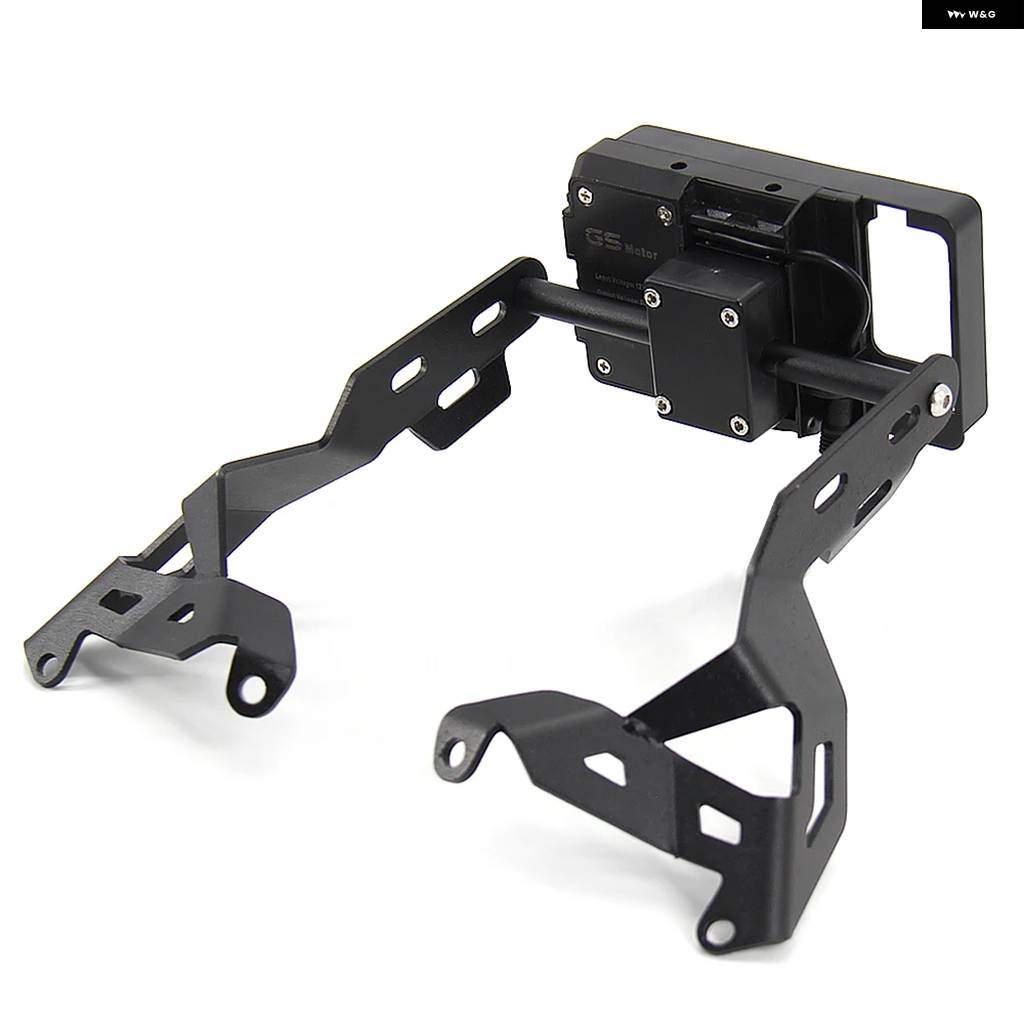 並行輸入品バイク フロント電話台 ホルダー GPS マウント ナビガトンプレート ブラケット 2016-2017 タイガー800 XRX 2015用_4
