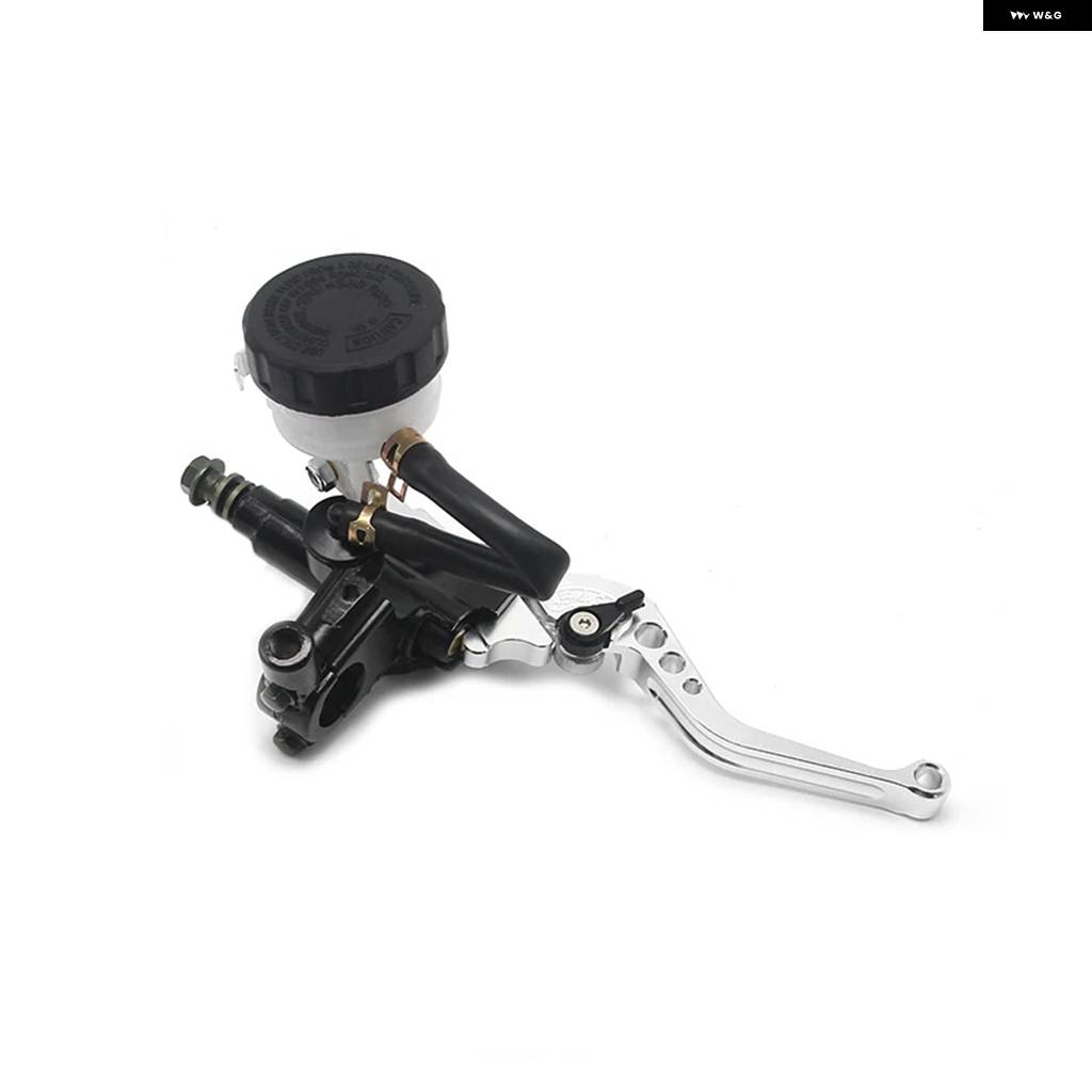 並行輸入品ALCONSTAR - 7/8インチ 22MM バイク クラッチ ブレーキ マスター シリンダー リザーバー レバー キット ホンダ カワサキ KLX用 フルード_10