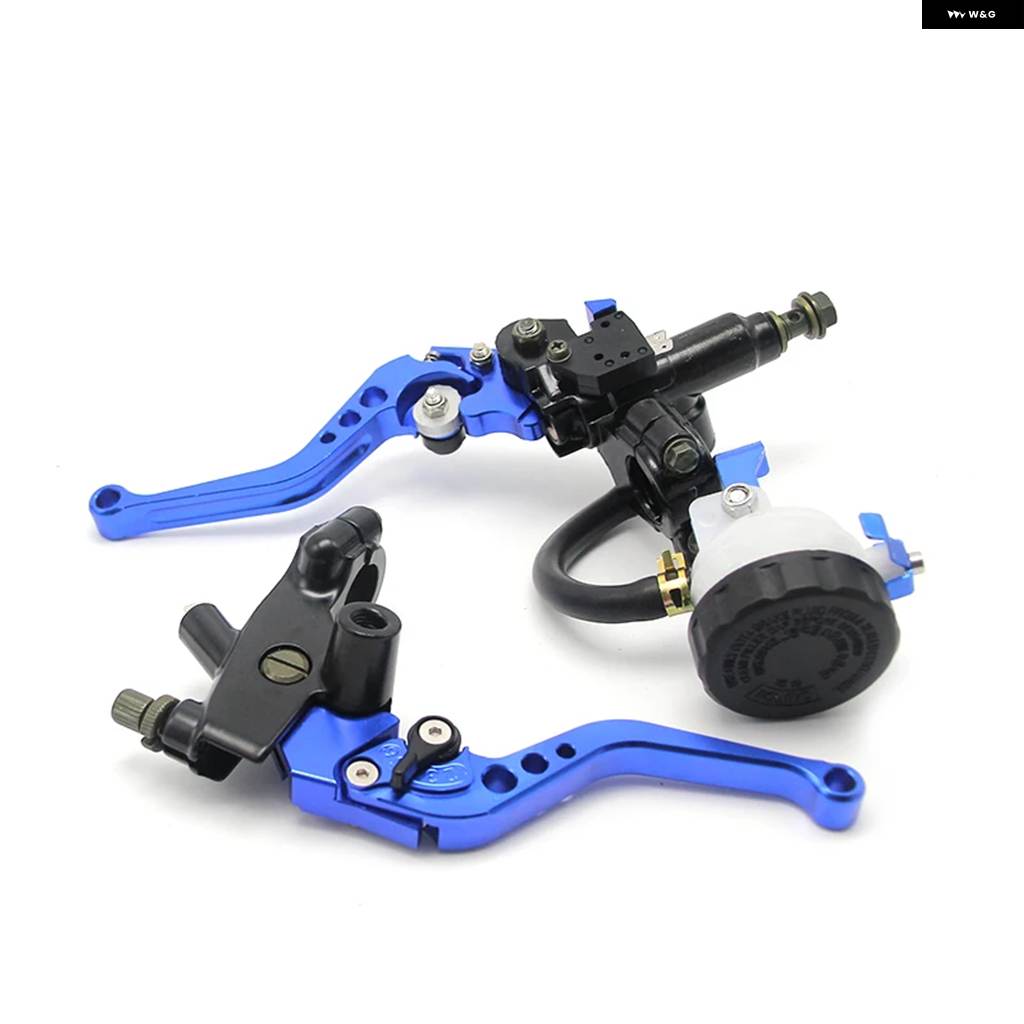 並行輸入品ALCONSTAR - 7/8インチ 22MM バイク クラッチ ブレーキ マスター シリンダー リザーバー レバー キット ホンダ カワサキ KLX用 フルード_13