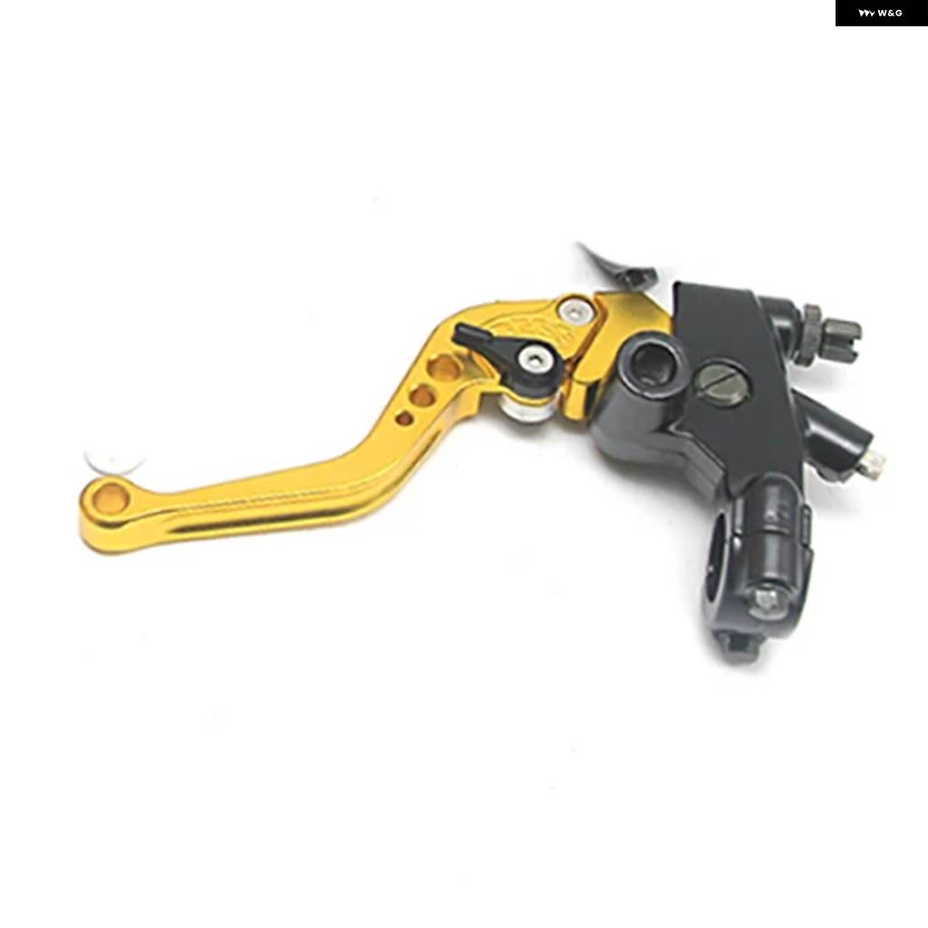 並行輸入品ALCONSTAR - 7/8インチ 22MM バイク クラッチ ブレーキ マスター シリンダー リザーバー レバー キット ホンダ カワサキ KLX用 フルード_4