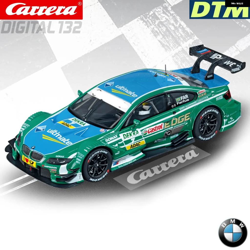 並行輸入品 カレラ スロットカー デジタル132 DTM BMW M3/M4 30661
