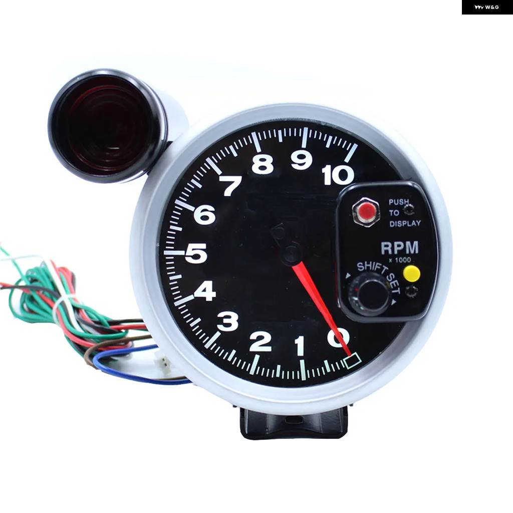 並行輸入品 HA オートゲージ 5インチ 125MM タコメーター 0-10000RPM カスタム パーツ アクセサリー_1