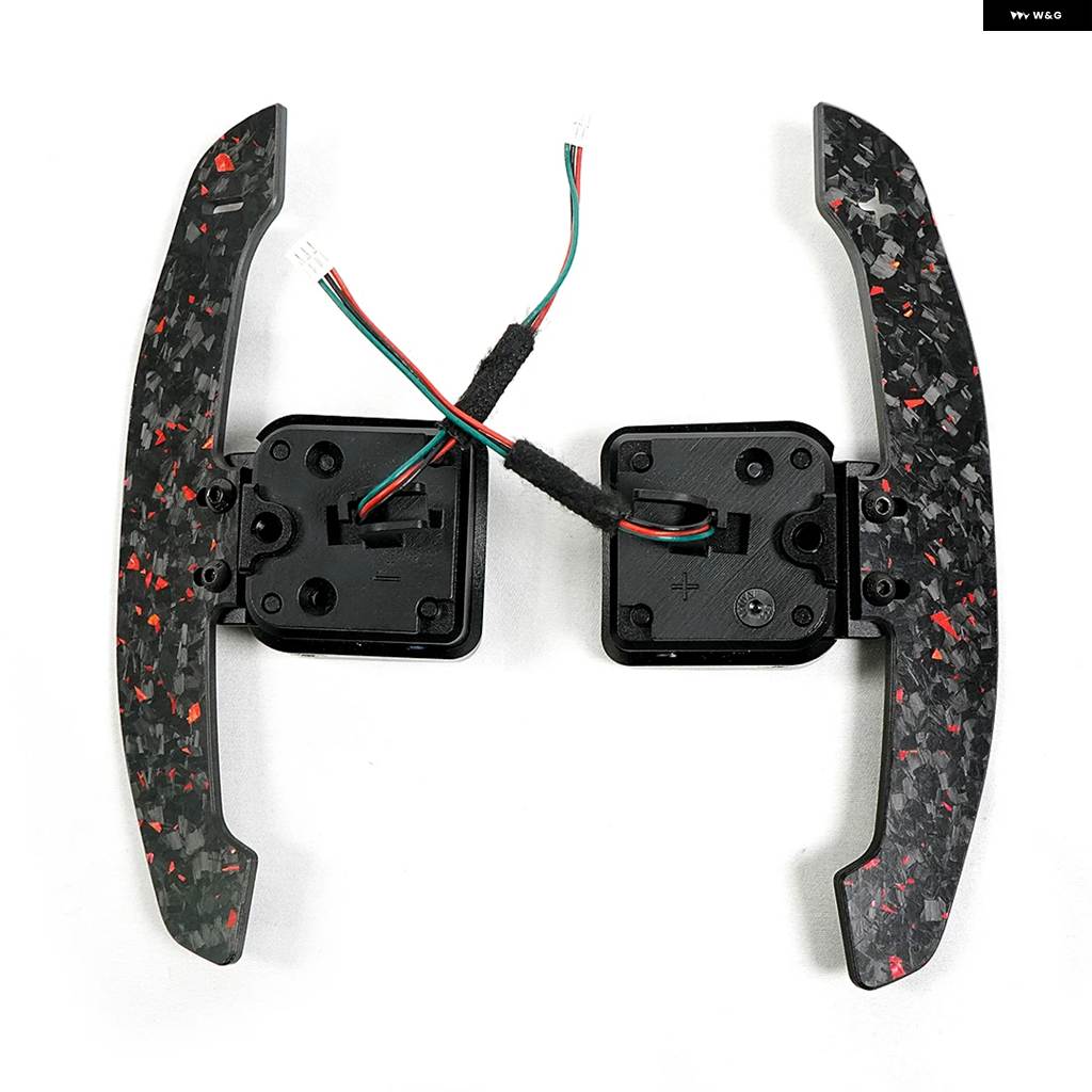 並行輸入品 カーボンマグネティックパドル シフター アウディ B9 B9.5シリーズ S1 S2 S3 S4 S5 SQ5 SQ7 SQ8 RS1 RS2 RS3 RS4 RS5の画像