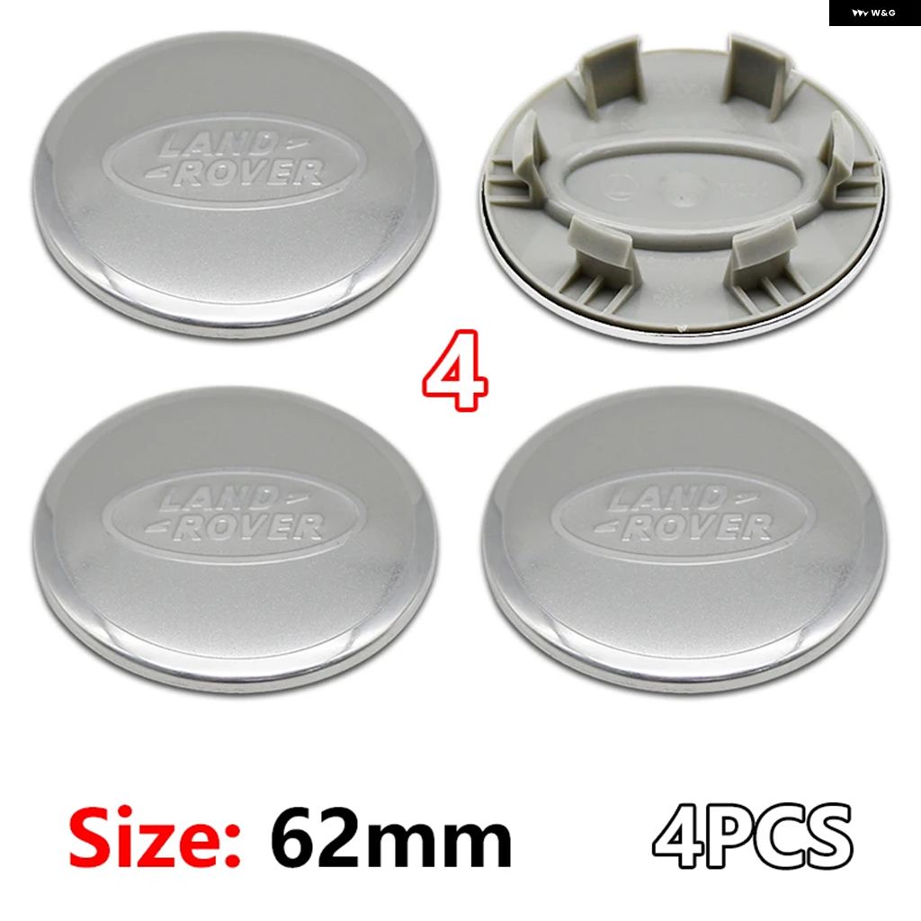 ハブブラケット　ハブカバーセット 並行輸入品 4個62MM ホイールセンターキャップ ハブ カーリム カバー