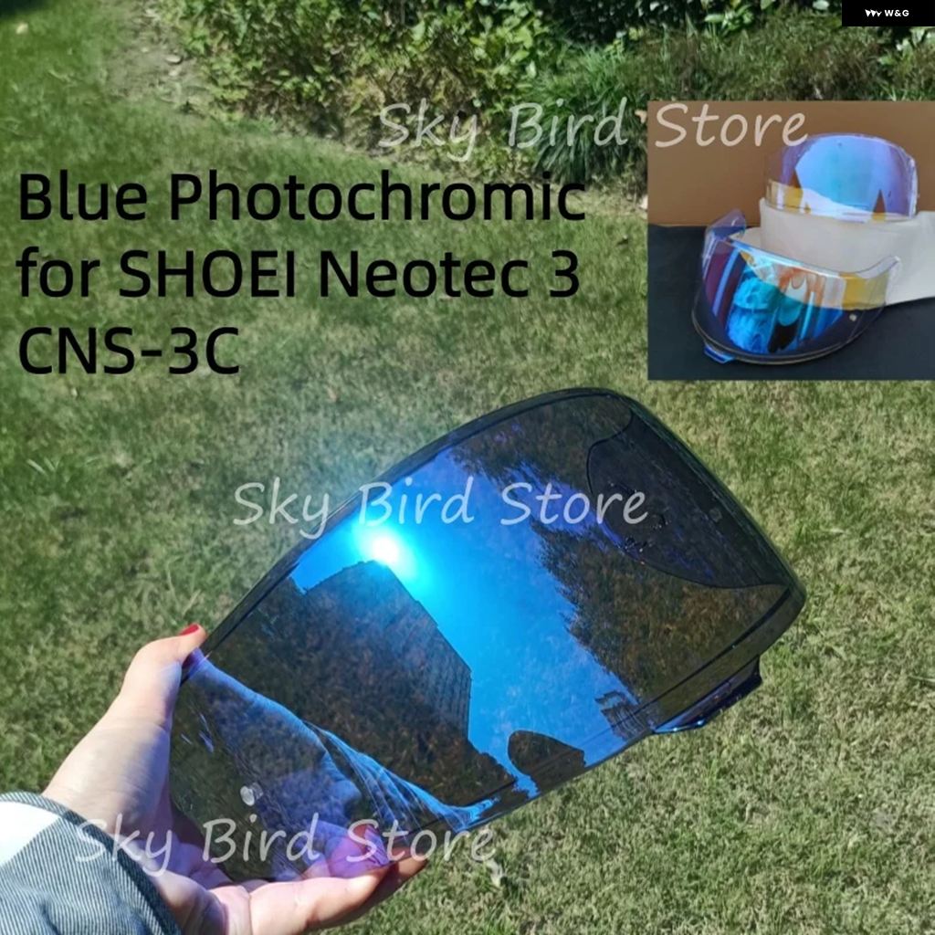 SHOEI 純正cns-3c NEOTEC3 シールド　ドライレンズ付き 並行輸入品 調光バイザー SHOEI CNS-3C CNS 3C NEOTEC 3 レンズ ガラス