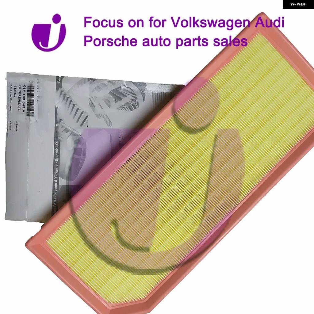 並行輸入品 OE 06F133843A 06F133843B エンジン エア フィルター VW アウディ SKODA SEAT GOLF 06F 133 843 A用の画像