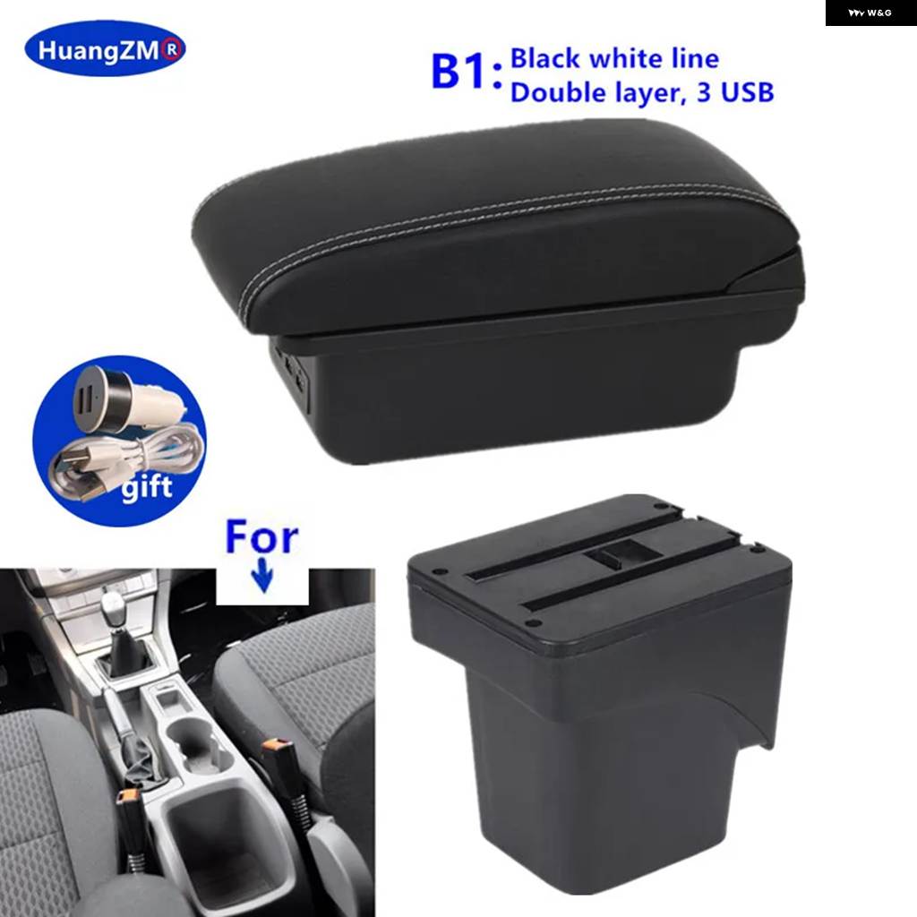 並行輸入品 フォード フォーカス 2 アームレスト ボックス フォード フォーカス 2 MK2 2005 - 11 車用 アームレスト ボックス 収の画像