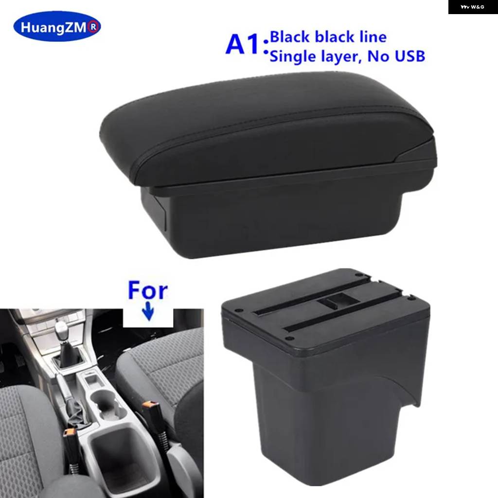並行輸入品 フォード フォーカス 2 アームレスト ボックス フォード フォーカス 2 MK2 2005 - 11 車用 アームレスト ボックス 収の画像