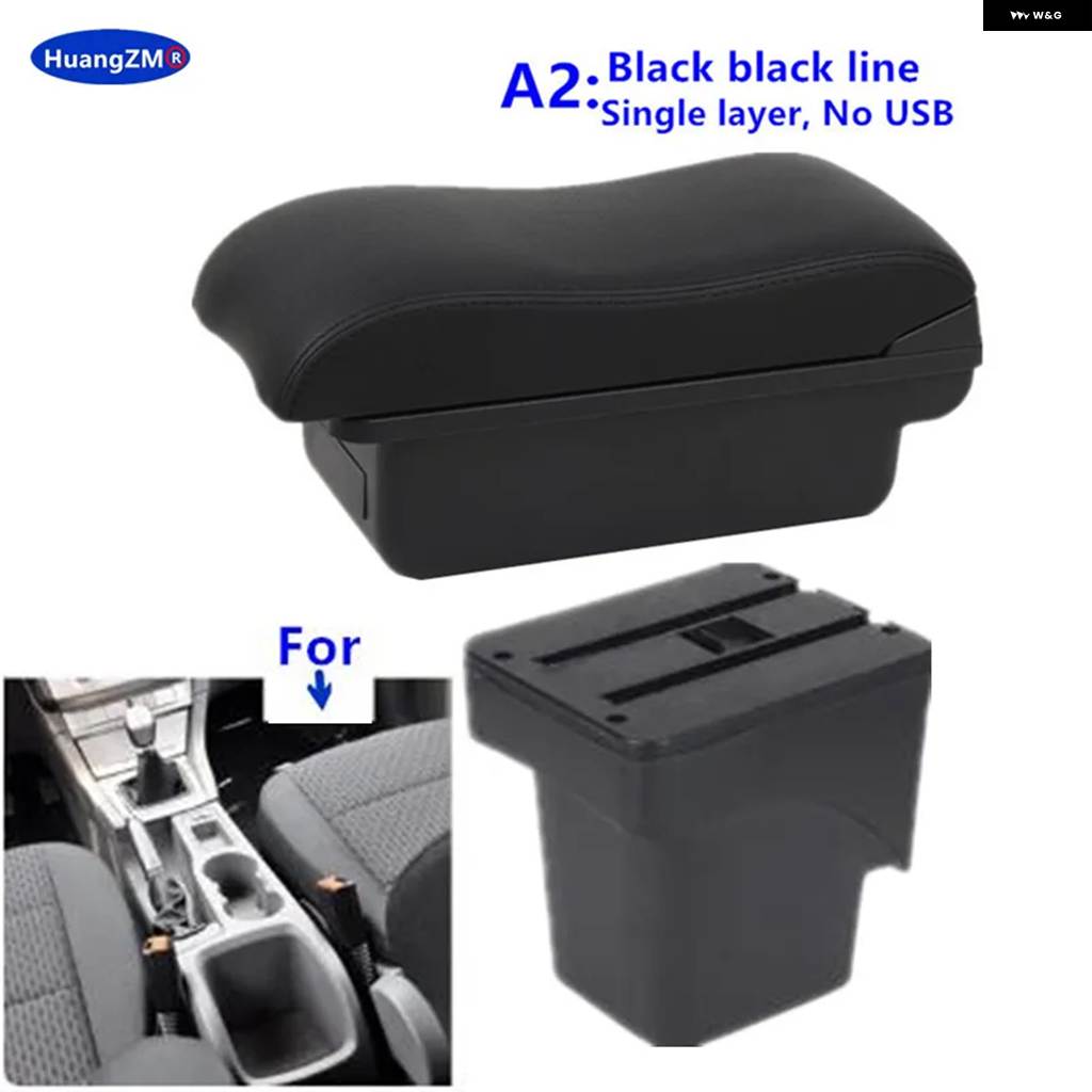 並行輸入品 フォード フォーカス 2 アームレスト ボックス フォード フォーカス 2 MK2 2005 - 11 車用 アームレスト ボックス 収の画像