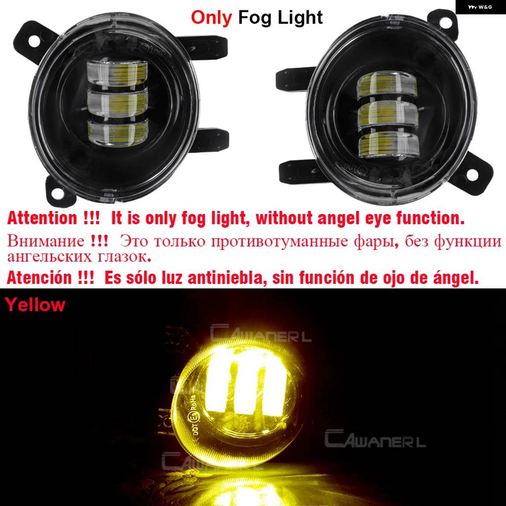 並行輸入品 車用 LED フォグランプ エンジェルアイ DRL ドライビングランプ H11 BMW F33 F32 F36 430I 435I 440I 425D 430D 435D_5