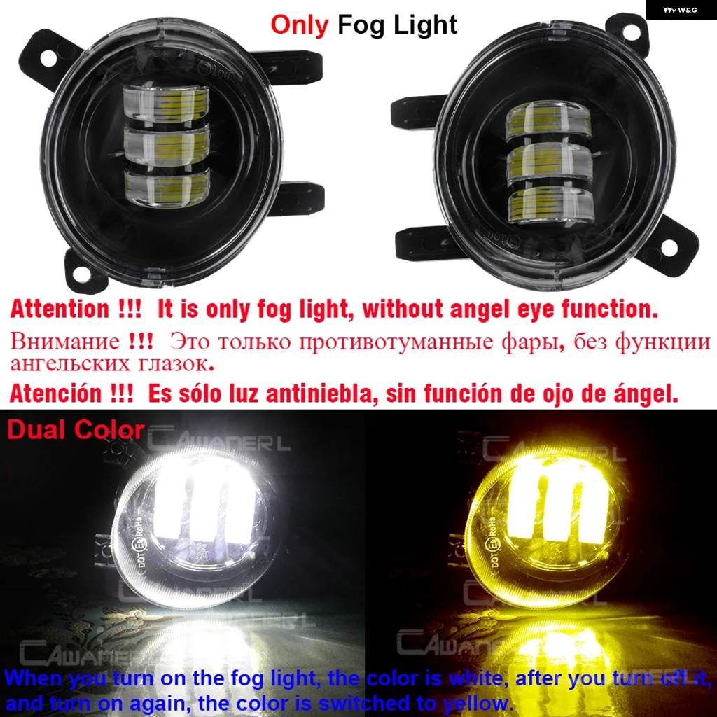 並行輸入品 車用 LED フォグランプ エンジェルアイ DRL ドライビングランプ H11 BMW F33 F32 F36 430I 435I 440I 425D 430D 435D_7
