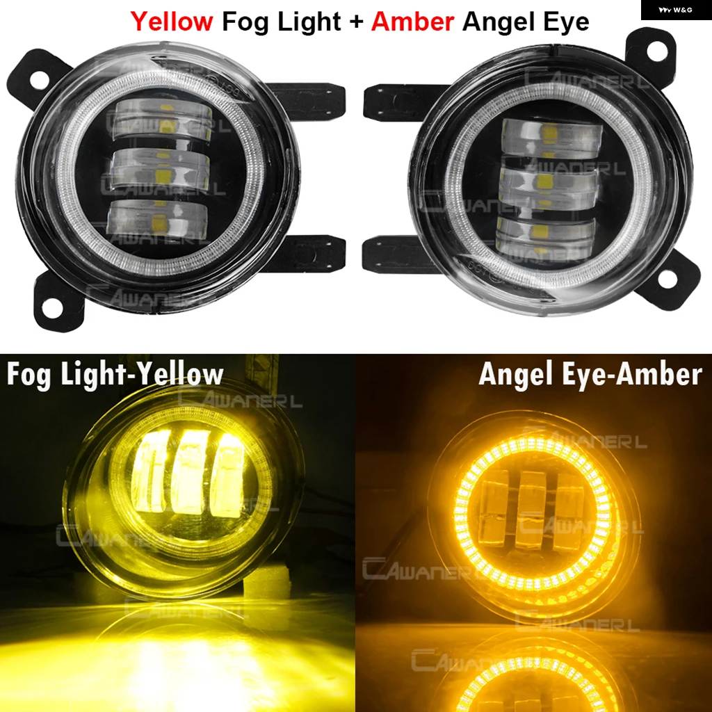 並行輸入品 車用 LED フォグランプ エンジェルアイ DRL ドライビングランプ H11 BMW F33 F32 F36 430I 435I 440I 425D 430D 435D_9