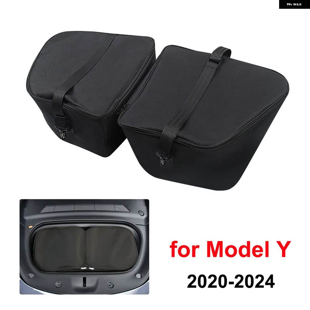 並行輸入品 テスラ モデル3 ハイランド 2024 モデルY ジュニパー 2025-2020 フロント トランク クーラー オーガナイザー 断熱バの画像