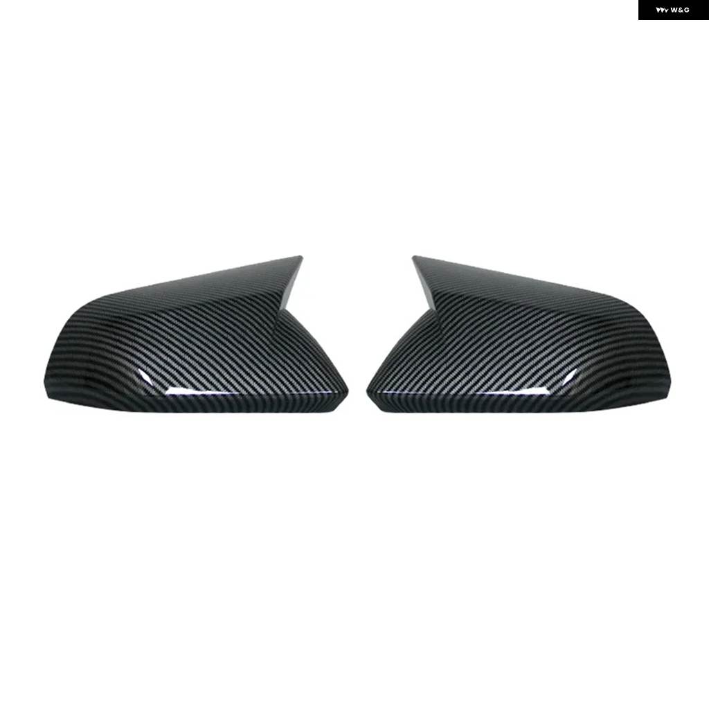 並行輸入品 LHD US FORD MUSTANG 2015-2020 車用 サイドミラー カバー ウィングキャップ ドア リアビューケース トリム ステッカの画像
