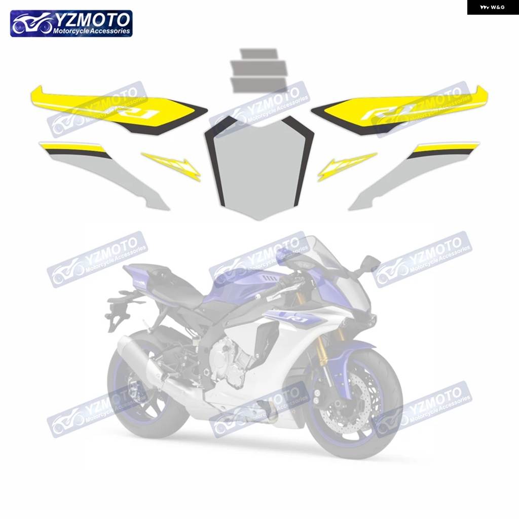 ヤマハyzf R1（バイク ステッカー、デカール）｜外装パーツ｜バイク