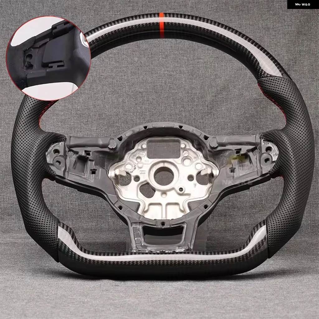 並行輸入品 フォルクスワーゲン VW ゴルフ 7 MK7 MK7.5 GTI シロッコ ポロ GTS R ライン 2014-2017 ISED カーボンの画像