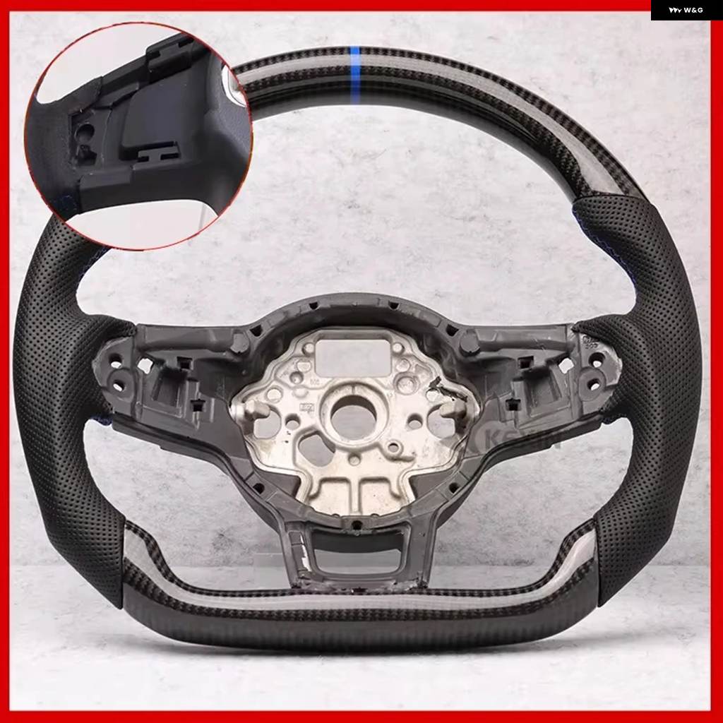 並行輸入品 フォルクスワーゲン VW ゴルフ 7 MK7 MK7.5 GTI シロッコ ポロ GTS R ライン 2014-2017 ISED カーボンの画像