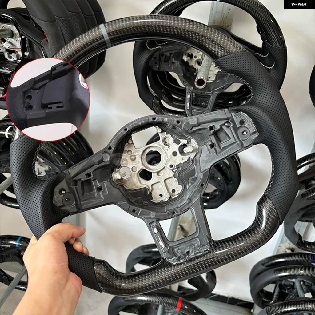 並行輸入品 フォルクスワーゲン VW ゴルフ 7 MK7 MK7.5 GTI シロッコ ポロ GTS R ライン 2014-2017 ISED カーボンの画像