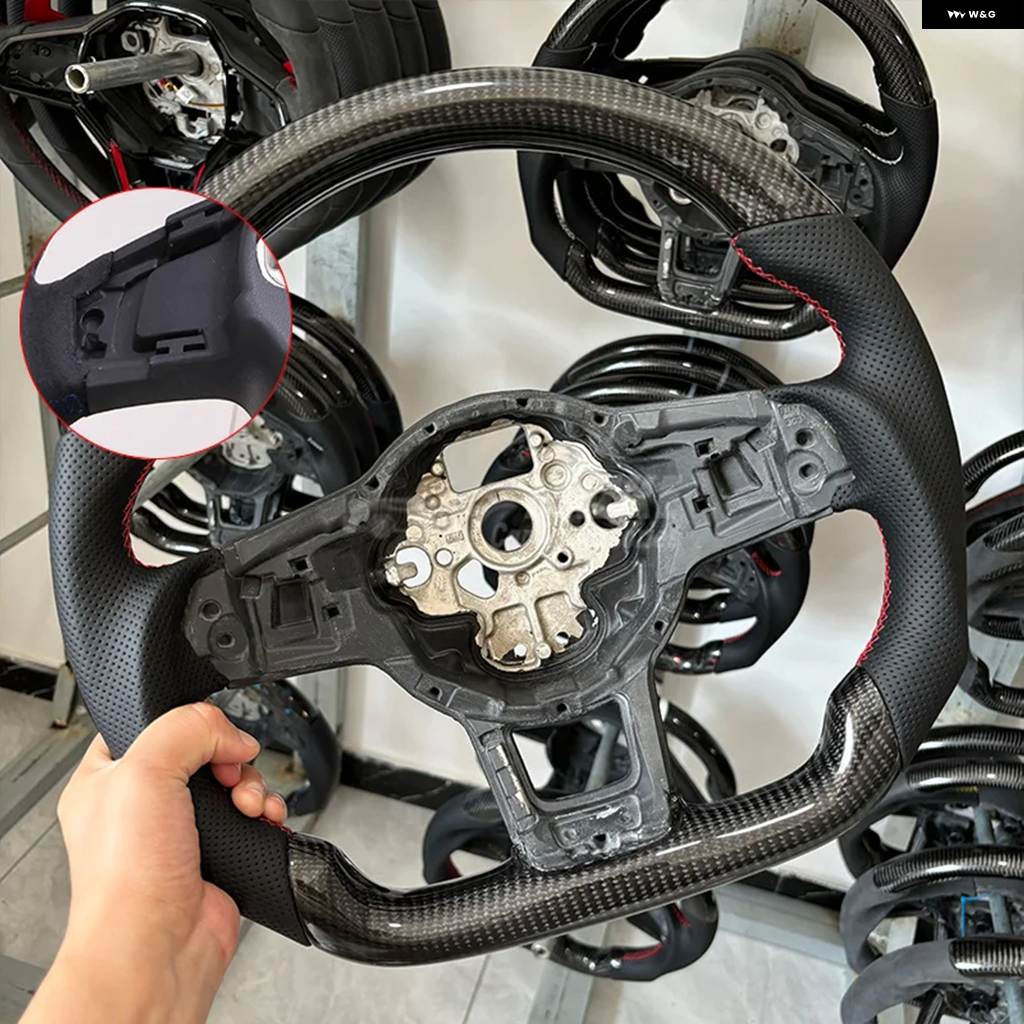 並行輸入品 フォルクスワーゲン VW ゴルフ 7 MK7 MK7.5 GTI シロッコ ポロ GTS R ライン 2014-2017 ISED カーボンの画像