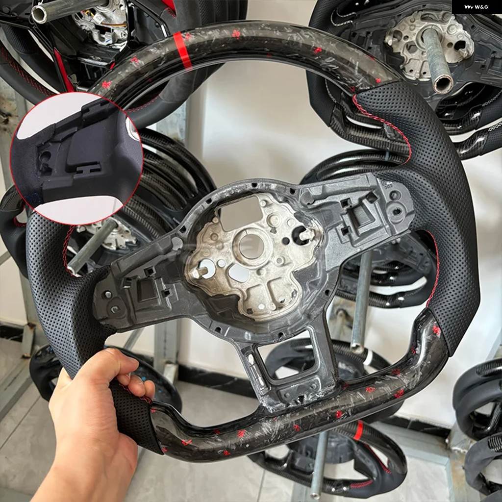 並行輸入品 フォルクスワーゲン VW ゴルフ 7 MK7 MK7.5 GTI シロッコ ポロ GTS R ライン 2014-2017 ISED カーボンの画像