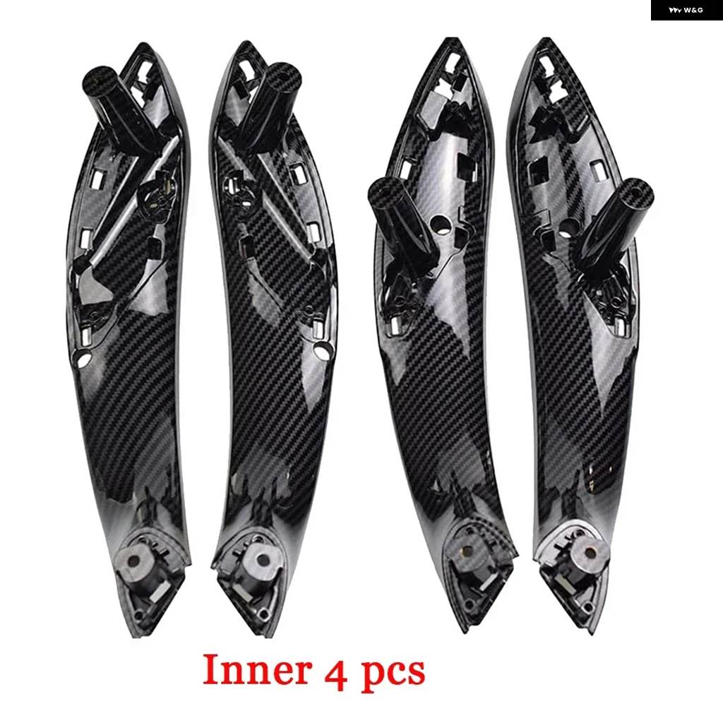 並行輸入品 BMW F30 F31 F32 F33 F34 F35 F36 F80 3 4シリーズ用 車内内装ドアプルハンドルカバー カーボンハンドルカバーの画像