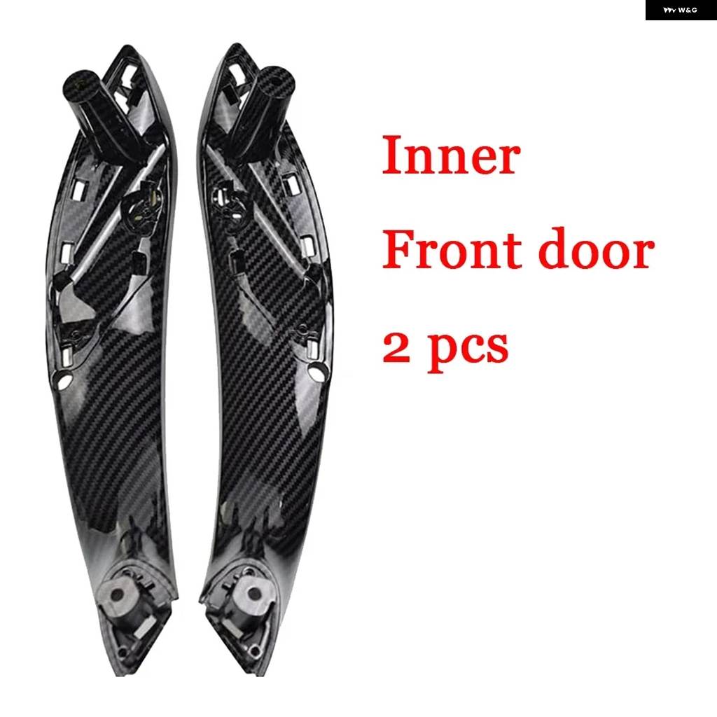 並行輸入品 BMW F30 F31 F32 F33 F34 F35 F36 F80 3 4シリーズ用 車内内装ドアプルハンドルカバー カーボンハンドルカバーの画像