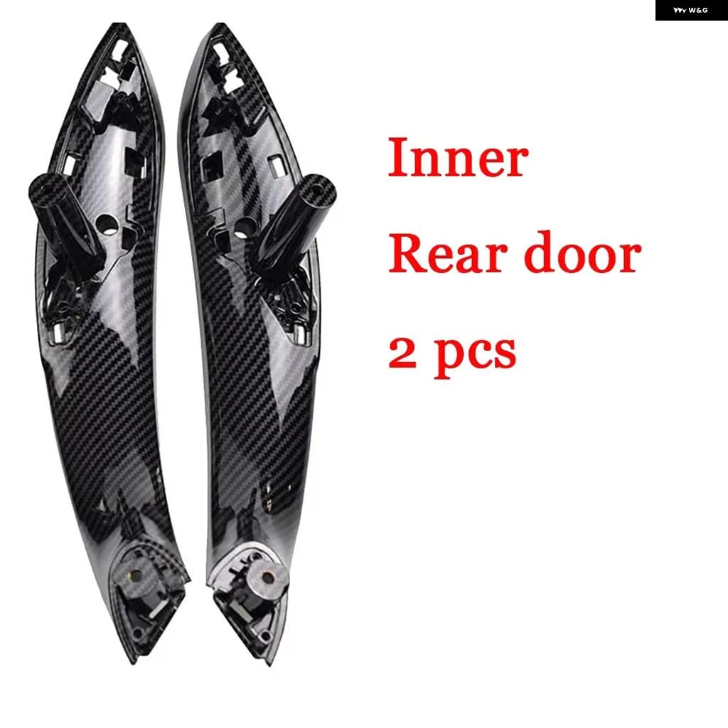並行輸入品 BMW F30 F31 F32 F33 F34 F35 F36 F80 3 4シリーズ用 車内内装ドアプルハンドルカバー カーボンハンドルカバーの画像