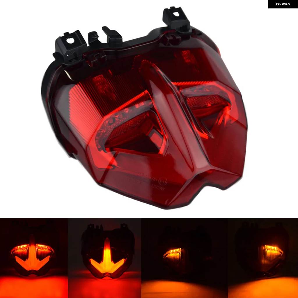 並行輸入品 ヤマハ MT09 2021 2022 リア テールライト オートバイ ブレーキウィンカー統合 テールライト LED 防水 MT-09 FZ09用の画像