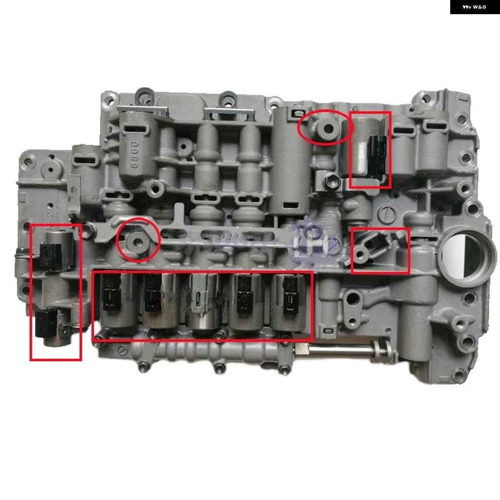 並行輸入品 09D 09K 09M TR60SN トランス ミッション バルブ ボディ ソレノイド 09D325039A アウディ Q7 VW TOUAREG 6速用の画像
