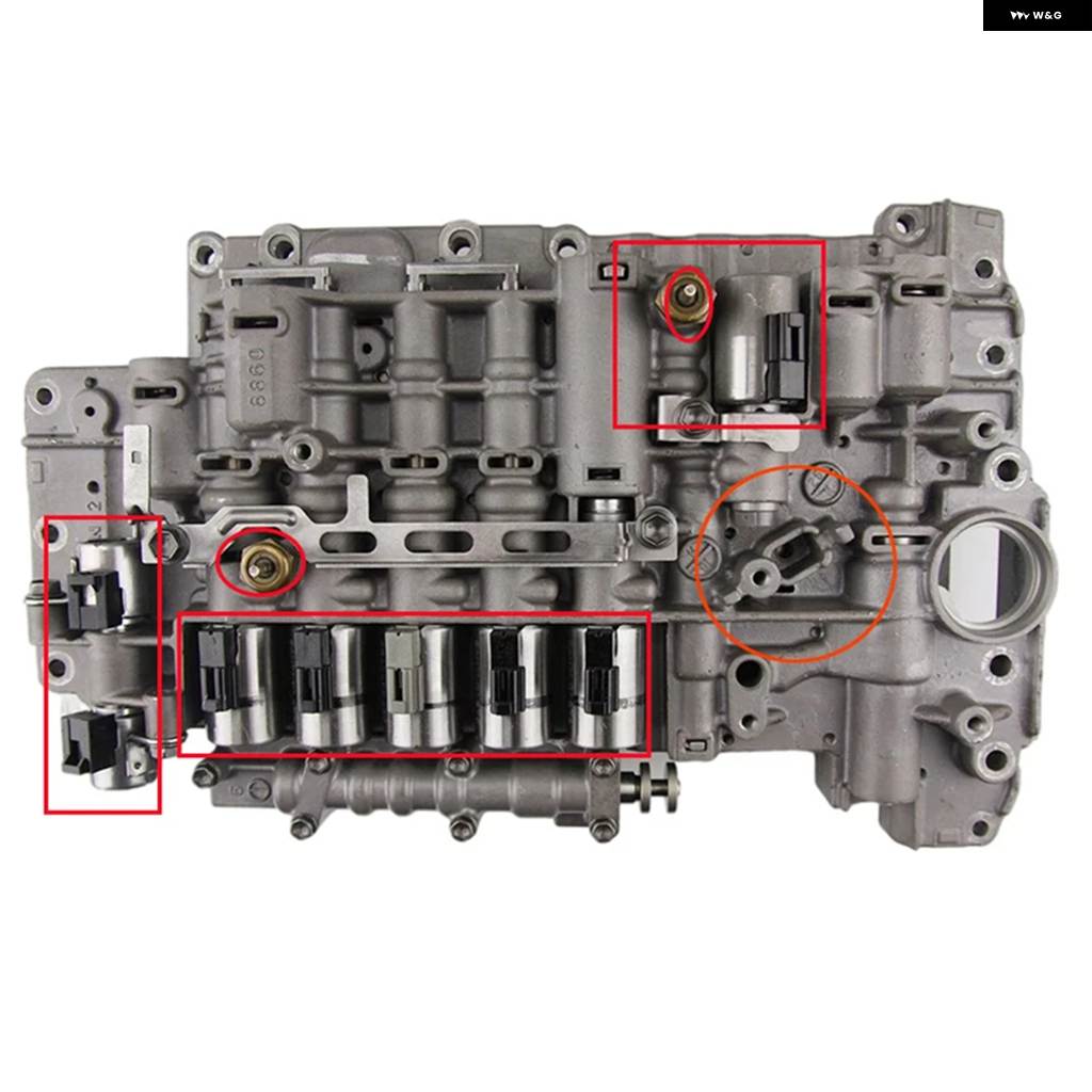 並行輸入品 09D 09K 09M TR60SN トランス ミッション バルブ ボディ ソレノイド 09D325039A アウディ Q7 VW TOUAREG 6速用の画像