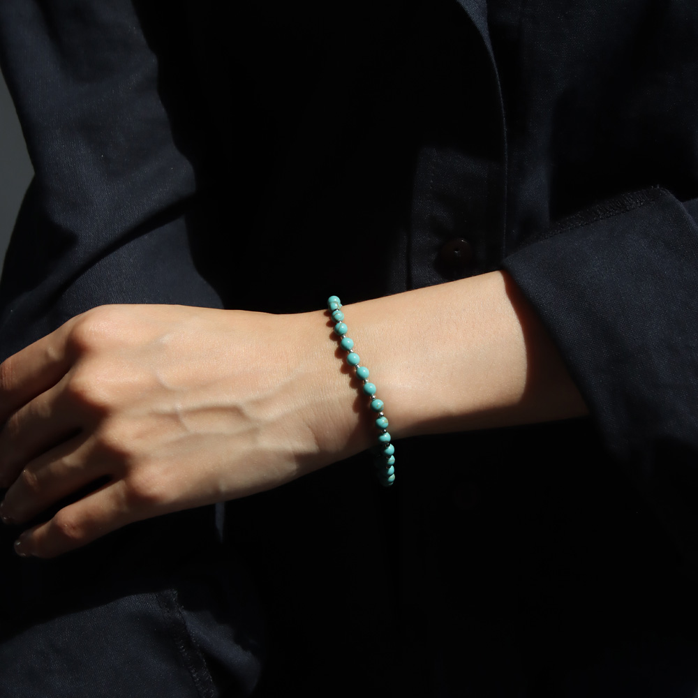 Harpo HARPO アルポ TURQUOISE BEADS BRACELET B305 ターコイズ