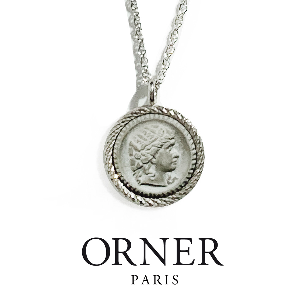 Harpo（アルポ） Navajo round and saucer silver beads necklace 64cm