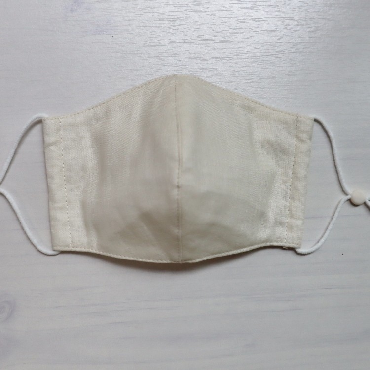 夏用マスク接触冷感キシリクール日本製洗える立体不織布フィルター無地ガーゼ