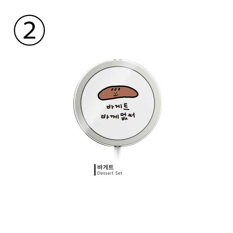 ワイヤレス充電器 カバー Apple Magsafe Charger 充電器 ケース キャラクター 可愛い 韓国雑貨 ハングル メッセージ 手描き ユニーク パン フード Sti 615 Hanholic Japanヤフー店 通販 Yahoo ショッピング