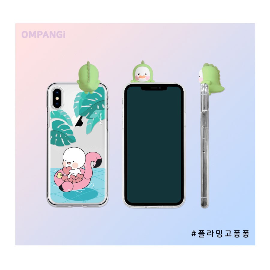 Iphone用ケース アンドロイド用ケース キャラクター Ompangi Tpu シリコン クリア 透明 フィギア 韓流 かわいい パステルカラー ソフトケース Sti 54 Hanholic Japanヤフー店 通販 Yahoo ショッピング