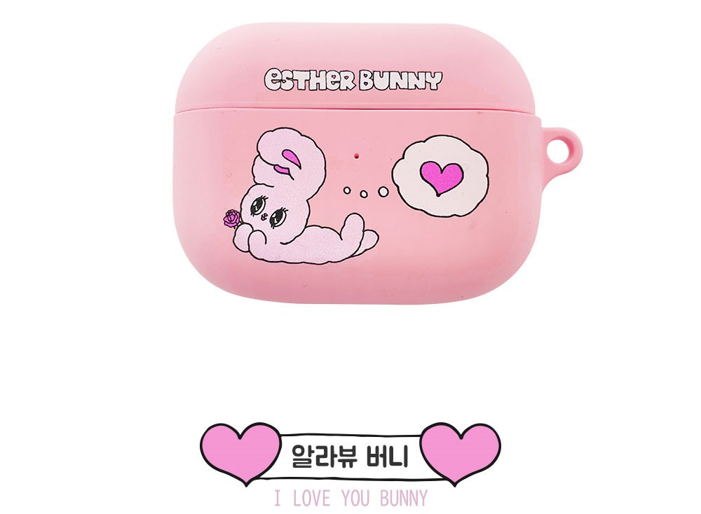 Airpodspro エアポッズプロ Esterbunny うさぎ Pink ピンク カワイイ 韓国 ガーリー ゆめカワイイ イラストレータ イヤホンケース ソフト Zoom Bun 02 Hanholic Japanヤフー店 通販 Yahoo ショッピング