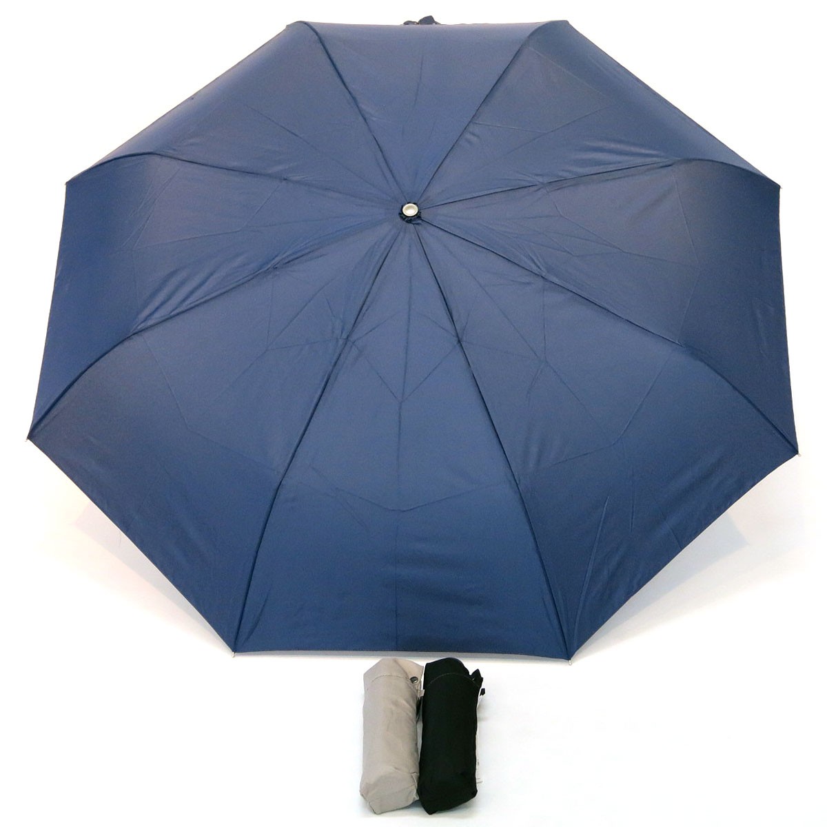 折りたたみ傘 軽量 大きい メンズ ブラック グレー ネイビー