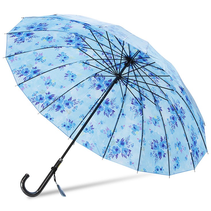 送料無料 傘 レディース 16本骨 長傘 サテン おしゃれ かわいい かさ カサ A02 傘と生活雑貨のお店 Storybox 通販 Yahoo ショッピング