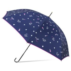 傘 レディース 軽量 グラスファイバー ピコレース 晴雨兼用 長傘 雨傘 かわいい