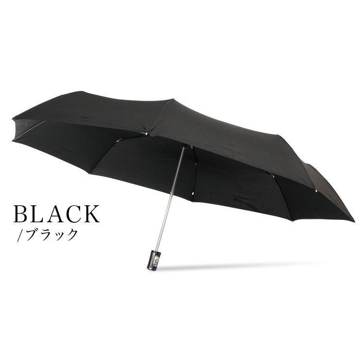 折りたたみ傘 大きい 傘 メンズ テフロン強力撥水 70cm以上の75cm ブラック／ネイビー｜story-web｜02