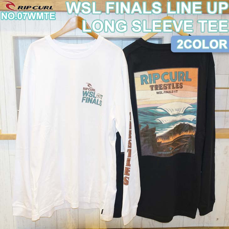 22 FW RIPCURL リップカール ロンT WSL FINALS LINE UP LONG SLEEVE