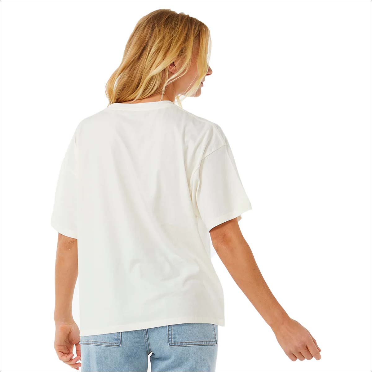 24 SS RIPCURL リップカール Tシャツ L RSS CROP TEE 半袖 トップス クロップド丈 短め ロゴ 英字 夏服 薄手 レディース 2024年春夏 0AWWTE 日本正規品 24 SS RIPCURL リップカール Tシャツ L RSS CROP TEE 半袖