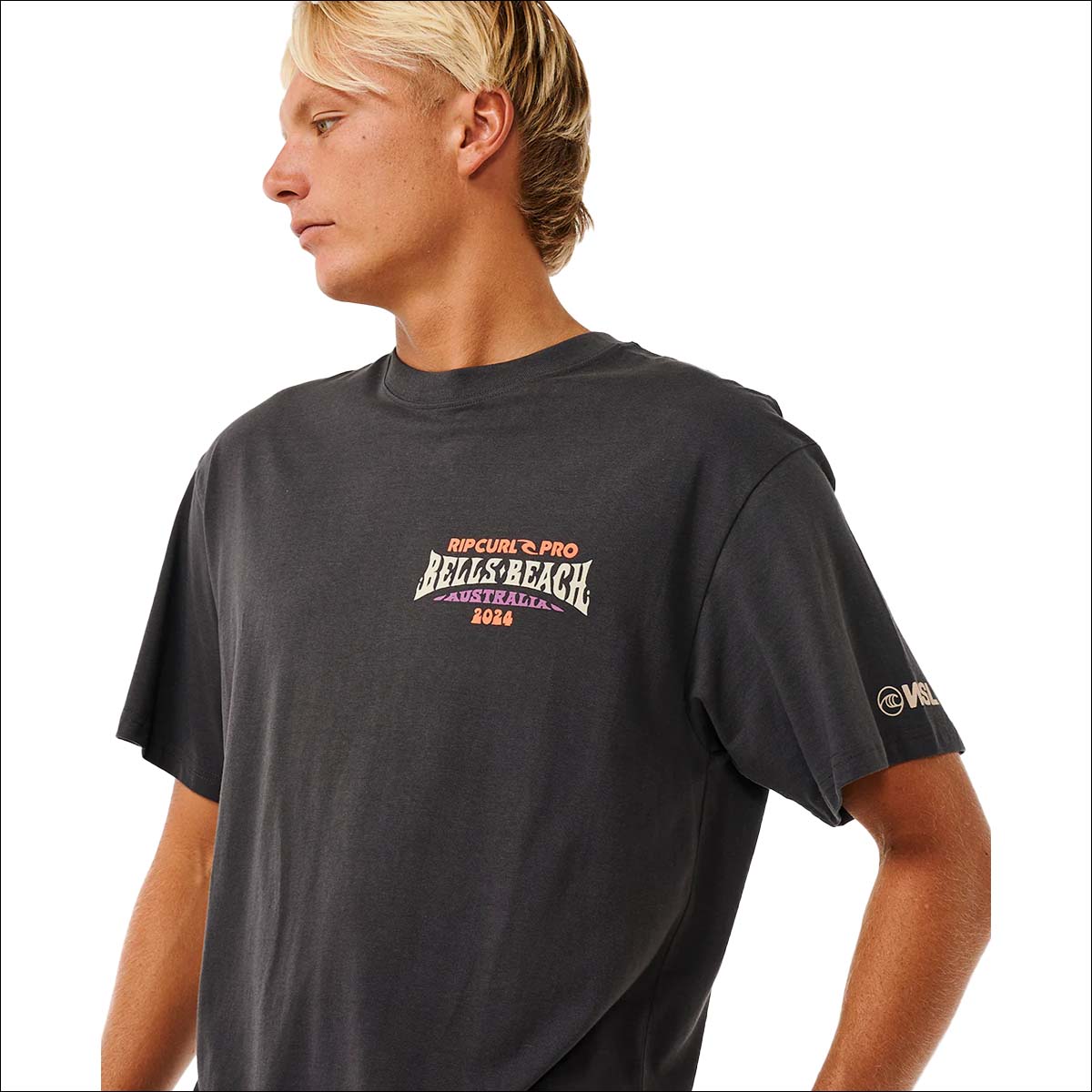 24 SS RIPCURL リップカール Tシャツ RIP CURL PRO 2024 LINE UP 半袖