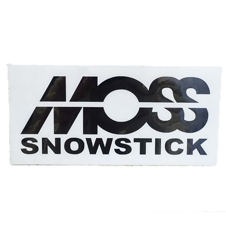 22/23 スノー MOSS SNOWSTICK モススノースティック ステッカー MOSS SNOW STICKER シール カッティングタイプ スノー スノボ スキー 2022年/2023年 日本正規品｜stradiy｜02