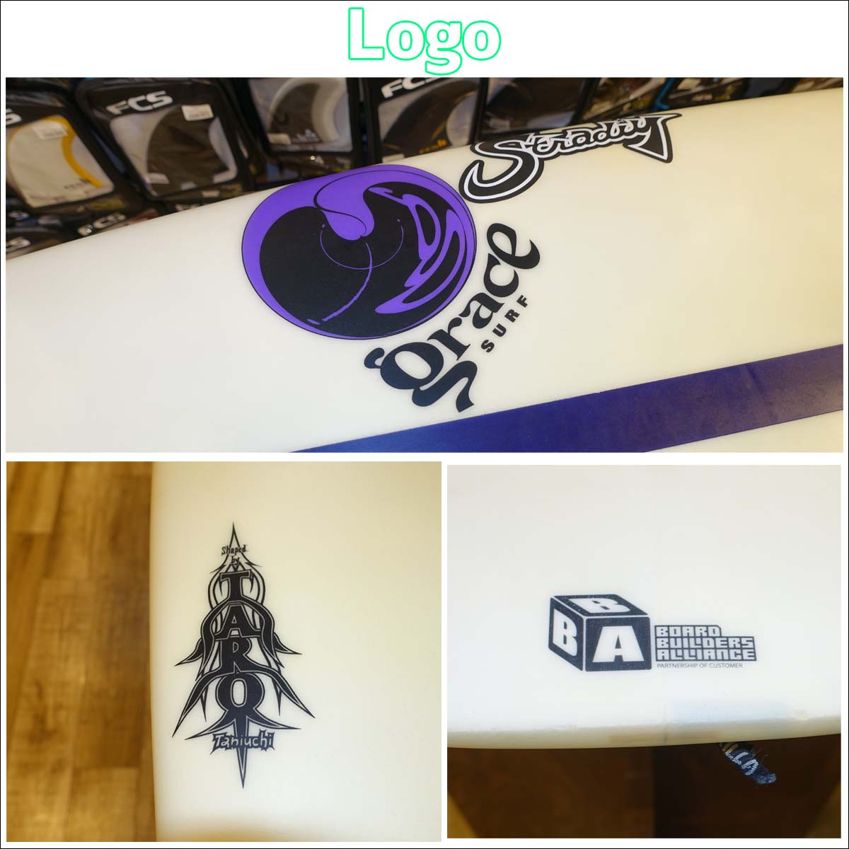 grace surf ショートボード ファンボード ホワイト 中古 中古】 サーフボード ショートボード GRACE グレース TV-Z 5'10 トライ